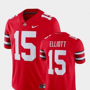 For Men College Limited Football Jersey Scarlet Alumni Nike Ohio State Ezekiel Elliott #15
