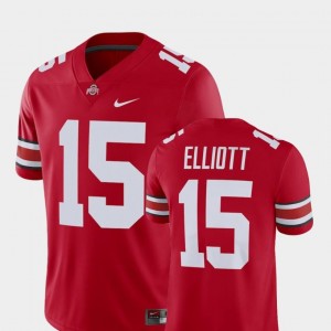 Alumni Football Game Men Scarlet Jersey Player Nike Ohio State Ezekiel Elliott #15