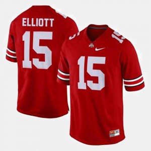 College Football Jersey Mens Red Ohio State Buckeyes Ezekiel Elliott #15